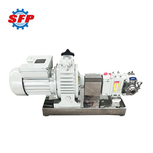 3RP Lobe Pump With Infinitely Variable Speed Reducer